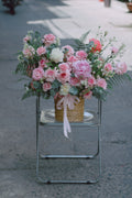 Romantic Bloom Basket — GH379