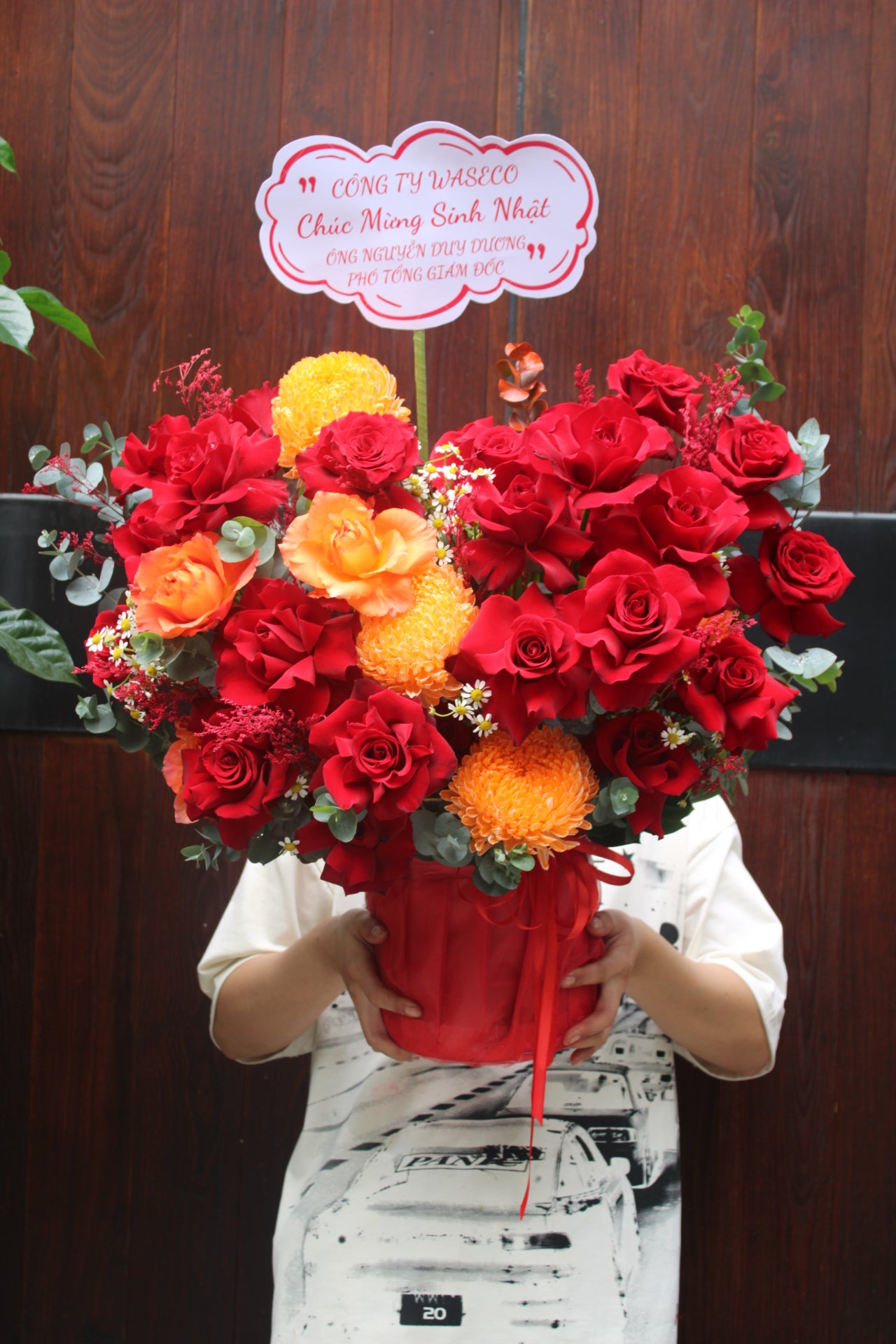 Fresh Blossom Basket — GH346