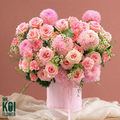 BQ008 Velvet Red Rose Bouquet