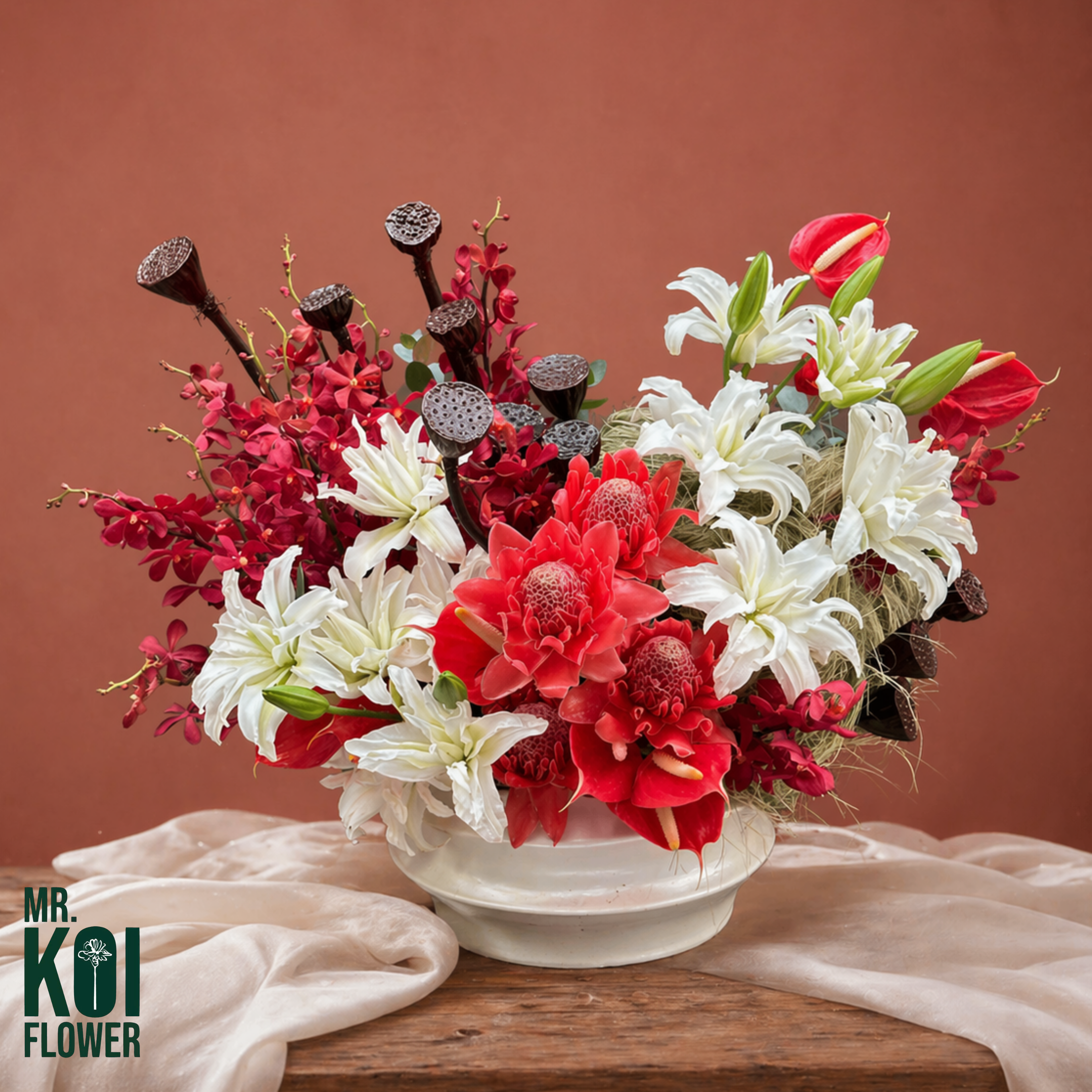 BQ004 Pure White Bouquet